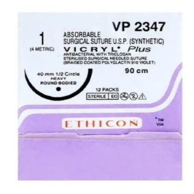 Ethicon Vicryl Absorbable Surgical Suture VP 2347