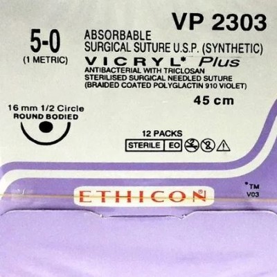 Ethicon Vicryl Plus Sutures VP 2303