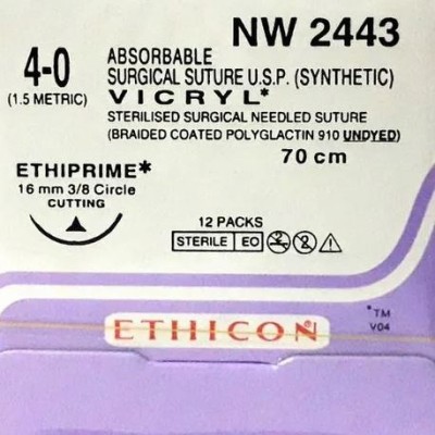 Ethicon Vicryl Absorbable Surgical Suture VP 2443