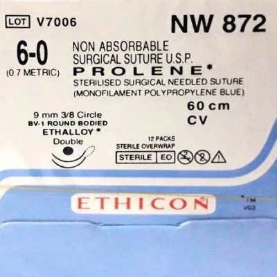 Ethicon Prolene Surgical Sutures NW 872