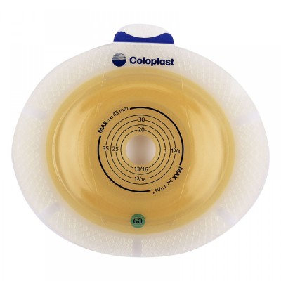 Coloplast 11031 SenSura Standard Wear Convex Light Base Plate (60mm) (Pack Of 5)